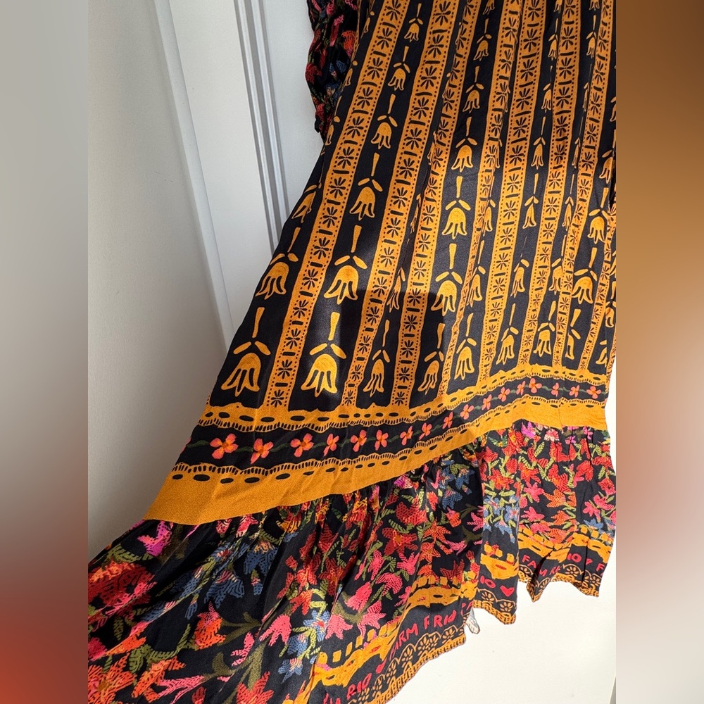 Farm Rio Anthropologie Side-Slit Maxi Dress - Picture 14 of 14